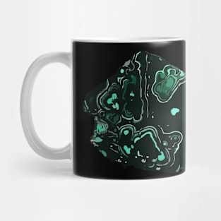 Malachite slice Mug